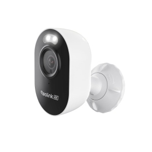 Câmara WiFi Dual-Band Reolink Série Lumus E430. - 4MP (2560x1440) - VR 10 m | Night Color - Deteção PIR Pessoas / Animais de estimação / Veículos - Áudio bidirecional / ranhura para MicroSD - Apta para exterior
