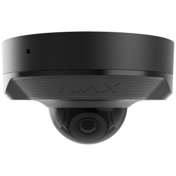 Caméra IP 8 mégapixels Ajax - CMOS de balayage progressif - objectif 4 mm, bossage microSD jusqu'à 256 Go - LED Range IV 15m, POE 802.3at - avec intelligence artificielle - couleur noire