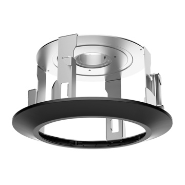 Camera support for ceiling assembly - for dome Cameras - use inside - black color - aluminum alloy and ABS