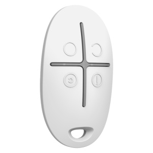 Carcaça para controle remoto - AJ-SPACECONTROL-W - Fácil instalação - Plástico ABS - Cor branco