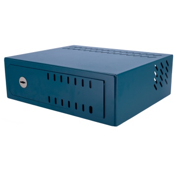 CCTV - Vault DVR spécifique - pour 1U Rack DVR - Verrouillage mécanique - avec ventilation et garrots de câble - Qualité et résistance