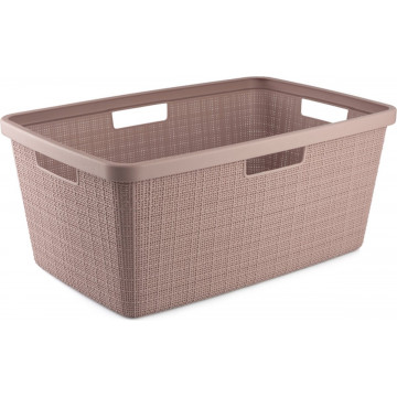 Cesta de Yute 46 L Rosa