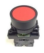 Chint - button the red plastic face nc np2e42