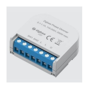 Controlador MINI DIM 240Vac S/ Neutro 200W (240Vac Led) Push Dim + ZIGBEE