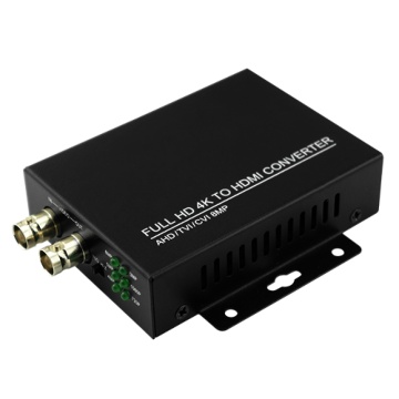 Convertisseur BNC en HDMI - 1 entrée BNC - 1 sortie HDMI 1080p - 1 BNC Sortie (boucle avec BNC in) - Résolution de sortie 1080p - Résolution d'entrée vidéo jusqu'à 8 MPX
