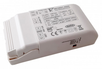 DALI + PUSH + 0/1-10V + TRIAC 2012521.4322 - Conducir CC Led Oscuro Triac 0/1-10V DALI PUSH 200-350mA 6-42V 1un