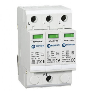 DC ROSERRENDE - DC (3P, 20-40KA, TYPE 2, 1100V, +/- -PE, -