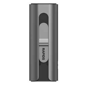 Disco SSD portátil da Hikvision - Formato da pen drive - Capacidade 256 GB - Interface USB tipo A e USB Tipo C - Velocidade de leitura/escrita: 560/500 MB/s - Função OTG