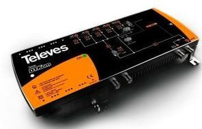 DTKom MATV 1e/1s Push-Pull Amplifier G.50dB Vs.123dBµV