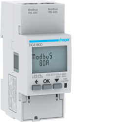 ECA180D - Central Measurement 1F 80A 2m MID HAGER EAN CANDIDDE: 3250612231256