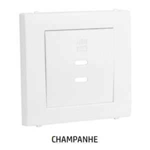 EFAPEL – 50675TCH DOPPEL-USB-TYP-C-CHAMPAGNER-LADEGERÄT – 5603011647704
