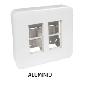 EFAPEL – 83411SAL PROJECTING WORKSTATION 2X4 ALUMINA MODE – 5603011643836