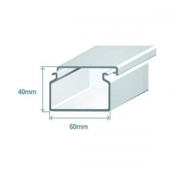 EFAPEL - 13030CBR GRONDAIA 60X40 BIANCO - 5603011036034