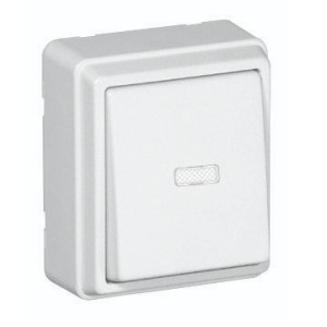EFAPEL - 37152CBR BOTÃO BASCULANTE LUMINOSO BRANCO - 5603011039189