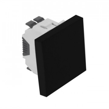 EFAPEL - 45011SPM INTERRUPTOR UNIPOLAR 2 MÓDULOS PRETO MATE - 5603011616304
