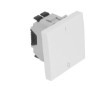 EFAPEL - 45021SALSAL BIPOLAR SWITCH - 2 Modules Alumina - 5603011594374