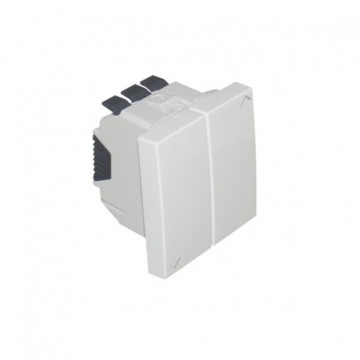 EFAPEL - 45061SBR COMUTADOR DE LUSTRE - 2 MÓDULOS BRANCO - 5603011573300