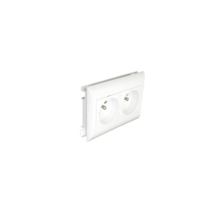 EFAPEL - 45261CBR DOPPIA USCITA FRANCESE L75 - 4 MODI BIANCO - 5603011566180