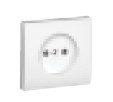 EFAPEL - 50622TBM CENTRO P/TOMADA 2P C/OBTUR BRANCO MATE - 5603011629625