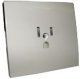 EFAPEL - 50843TPR CENTRO PER TOM AMERICANA NEMA CON OBTUR ARGENTO - 5603011578879