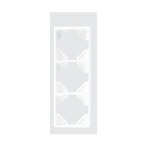 EFAPEL - 50932TBM ESPELHO TRIPLO VERTICAL BRANCO MATE - 5603011630263