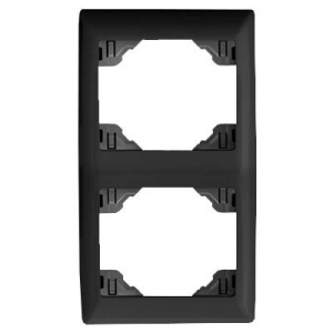 EFAPEL - 70922TAT Double Vertical Mirror Anthracite - 5603011046958