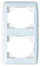 EFAPEL - 70922TBM ESPELHO DUPLO VERTICAL BRANCO/MARFIM - 5603011046781