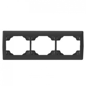 EFAPEL - 70931TAT TRIPLE HORIZONTAL ANTHRACIT MIRROR - 5603011046965