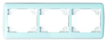 EFAPEL - 70931TBB Triple Miroir blanc / blanc - 5603011046835