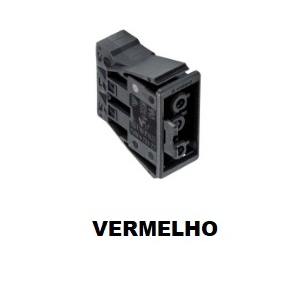 EFAPEL - 83153VM SCHNELLANSCHLUSS 2P+T BUCHSE MIT ROTER PANEL - 5603011647056