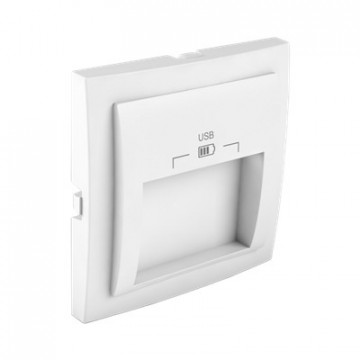 EFAPEL - 90673TBR Double Center USB Doppel mit Ausgängen 20 ° BR - 5603011620547