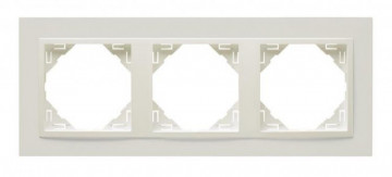 EFAPEL - 90930 Mirror Triple Ice / Ice - 5603011592479