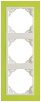 Efapel - 90930 TZG Triple Blue/Ice Mirror - 5603011592455