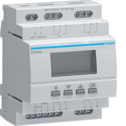 EGN400 - Progr. Heures multifonctionnelles, 4 BT Hager Ean Channels: 3250617579926