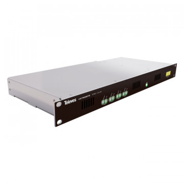 Émetteur / multiplexeur CWDM optique "SC / APC" 6DBM 5E: 4X 1100 ... 1650NM (SAT) - RF (Terr.), 1S: 1550NM (4XSAT + TERR)