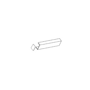 End-Cor001-W-White Profile Lid