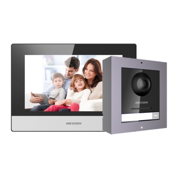 Equipo de emprendedor de video - Tecnología IP &amperio; Wifi - Lámina e monitor | Permitir 16 monitores más - Cambiar Papa e microSD - Solicitud móvil con P2P | Relé interno no monitor - Asamblea à superficie | IP65