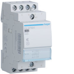 ESL427SDC - Schütze Stille 25a, 2NA+2NF, 12V DC Hager EAN: 3250612230730