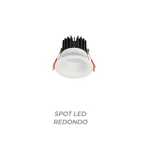 ESL6207CW-PT - 100100200085 - SPOT LED 7W 4000K SCHWARZ