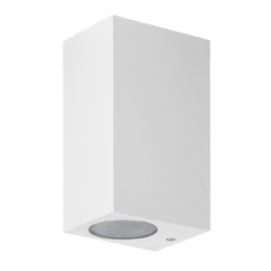 ESL7032 -BR - 100100500155 - Apply Duobox Wall 2xgu10 IP54 White