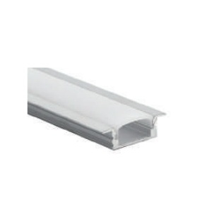 ESL9004 -GR - 100101000139 - Fin de profil 25x7 mm avec diffuseur graffiti mat
