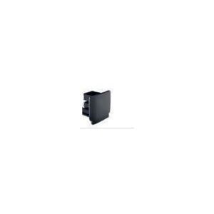 ESL9944-PT - 100113000018 - TOPO P/CALHA 3 CIRCUITOS PRETO