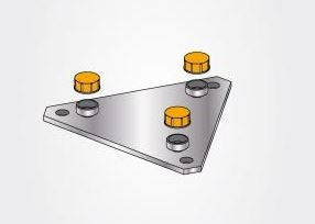 Fixed base iTed Aparafus/Blash Tower 180 Zinc+RPR