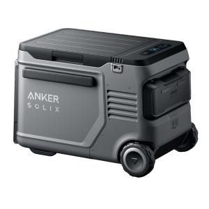 Frigorífico Portátil Anker Solix - Volume 40L - Com rodas - Saídas e formas múltiplas de recarregar - Bateria substituível - Ecrã tátil | Controlo via APP