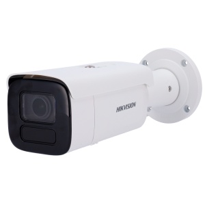 Hikvision Bullet Camera IP GAMA Pro - Résolution 8 MPX (3840X2160) - LEUR VARIFOCAL 2,8 ~ 12 mm - Alarmes | Audio | Poe + | MicroSD - Gamma IR 60 m | Détection de mouvement 2.0 - ACUSENSE | Reconnaissance faciale | IP67, IK10