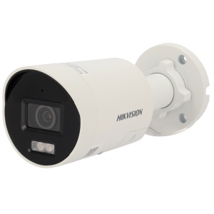Hikvision - Bullet Camera IP Pro - Résolution 4 mégapixels (2688x1520) - 2,8 mm Lens | ColorVu | Microphone et houblon - Lumière hybride 40 m | Capture du visage - Détection de mouvement 2.0 | Acsoir