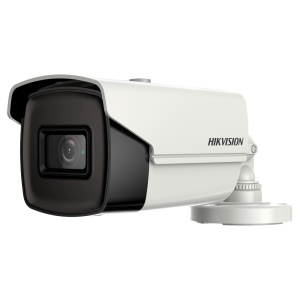 Hikvision - Câmara Bullet 4en1 Gama PRO - Resolução 5 Megapixel (2560x1944) - Lente 3.6 mm | Ultra Low Light - EXIR IR âmbito 80 m - Impermeável IP67
