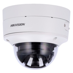 Hikvision - Câmara Dome IP da gama PRO - Resolução 6 MPx | Powered by DarkFighter - Lente 2.8~12 mm | PoE | Alarmes | Áudio - Gama IR 40 m | deteção de movimento 2.0 - AcuSense | Reconhecimento Facial | IP66, IK10