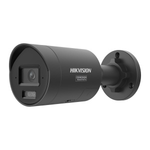 Hikvision câmara IP Bullet gama PRO ColorVu3.0 - Resolução 8 MPx | PoE IEEE802.3at - ColorVu3.0: imagem a cores HIKAI-ISP F1.0 1/1.8" - 2.8 mm | Microfone dual | Luz híbrida até 40m - AcuSense 3.0 | Sirene e flash de dissuasão - IP67 | NEMA 4X