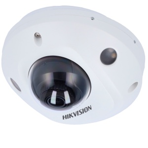 Hikvision - Dome IP Camera Pro - Résolution 4 mégapixels (2688x1520) - 2,8 mm lentille | Double microphone dans la matrice - Plage lumineuse hybride 30 m | Poe | IP67, IK08 - MD 2.0 | ACUSENSE | Alarmes | Audio | MicroSD